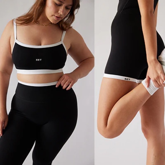 Set Active Contrast Leggings - Picture 3 of 4